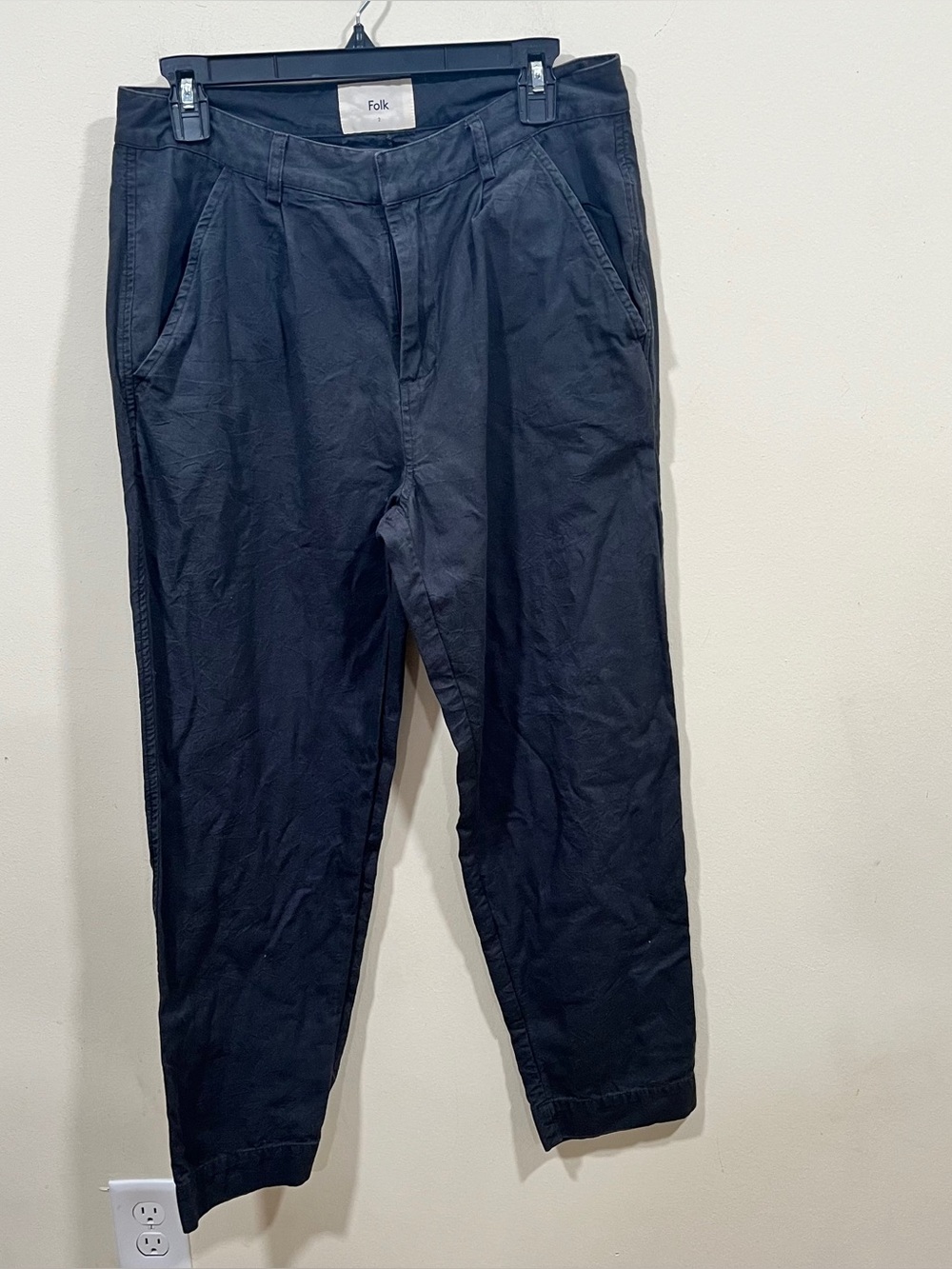 Folk Clothing Mens Assembly Pants/Trousers  Pleated Size 2 EUC
